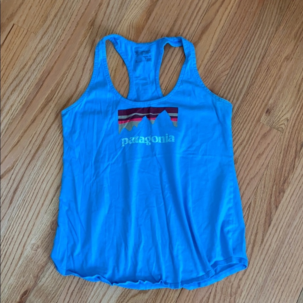 Baby blue Patagonia tank top